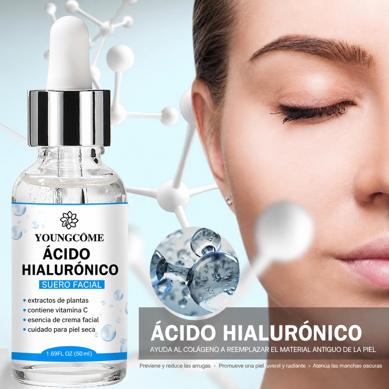 Ácido Hialurónico Facial